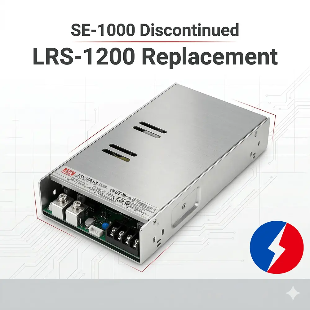 Featured image showing LRS-1200 as the replacement for the discontinued SE-1000 Series