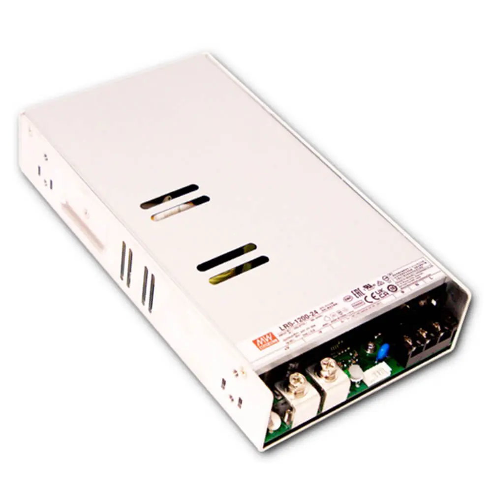 Mean Well LRS-1200 Series enclosed AC/DC power supply