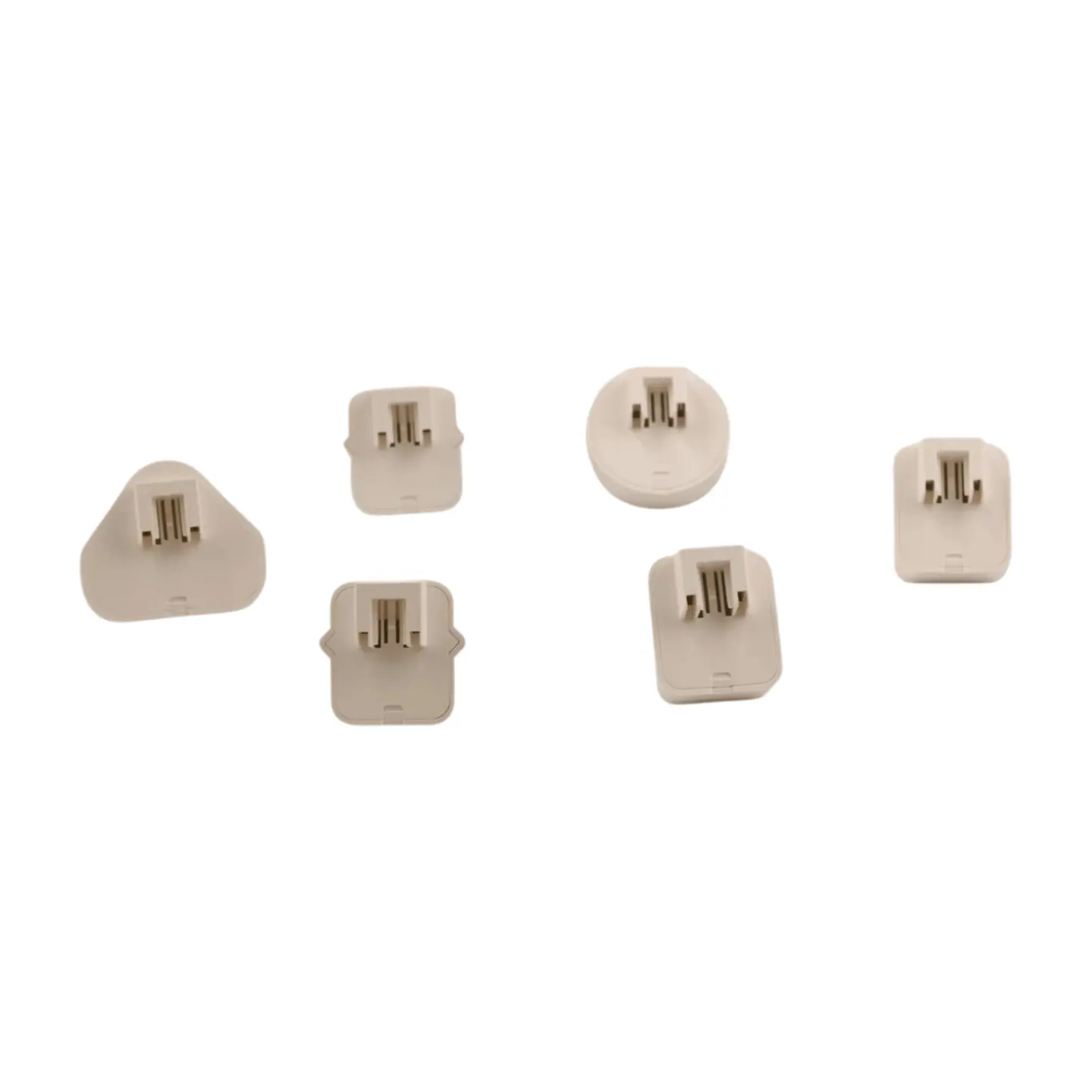 Mean Well NGE100 GaN fast charger with interchangeable AC plugs for global power socket compatibility