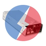 MEAN WELL NSP-500 Series 500W AC/DC enclosed switching power supply, industrial PSU with active PFC