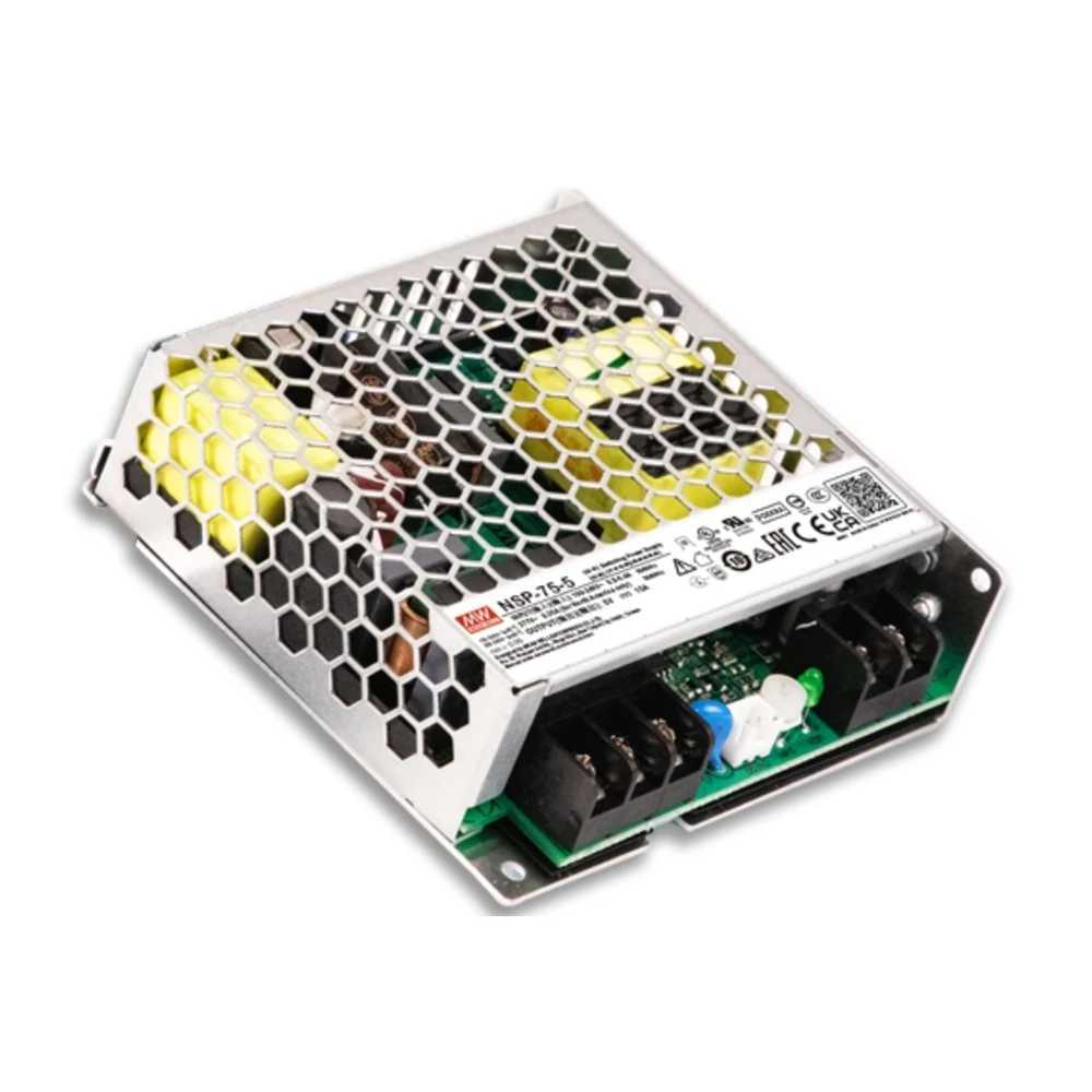 NSP-75 Series 4 MEAN WELL NSP-75 Series 75W AC/DC enclosed power supply
